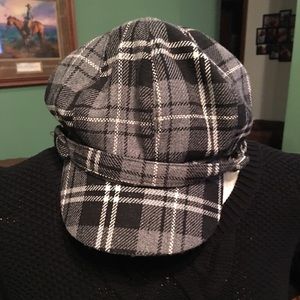 Cute plaid hat